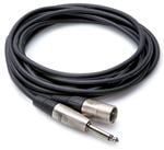 Hosa HPX-003 Pro Unbalanced Interconnect 1/4" TS to XLR3M Front View
